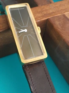 Vintage Ancienne Montre Femme Mécanique Bracelet MIROMAX Plaqué Or - Photo 1/5