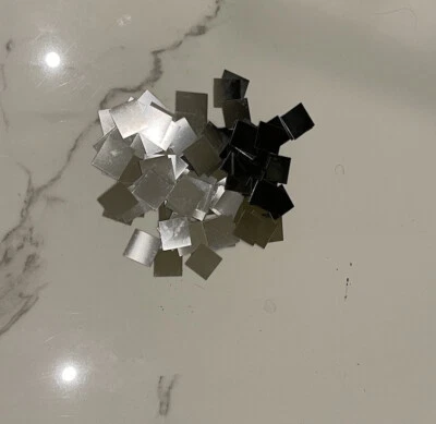 Federstahl V2A 1.4310 Blech 0,2x20x20mm 20 Stücke - Bild 1 von 2