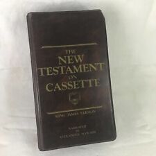 The Holy Bible, King James Version, New Testament on Cassette, Alexander Scourby