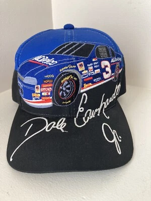 Dale Earnhardt Jr. AC Delco Car Blue Hat #3 NASCAR Chase Adjustable SnapBack VTG - Image 1 of 4