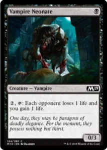 Vampire Neonate Magic 2019 Magic The Gathering Common - Imagen 1 de 1