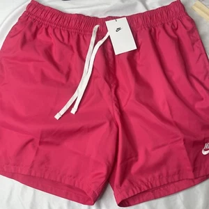 Nike Woven Flow Shorts Fuchsia Hot Pink Weiß Herren 3XL DM6829-666 Neu - Bild 1 von 9