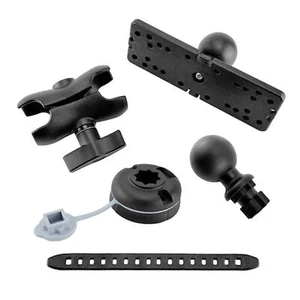 Fish Finder Mount Base 360-Degree Rotating Spherical Marine Kayak E1K5 - Picture 1 of 10