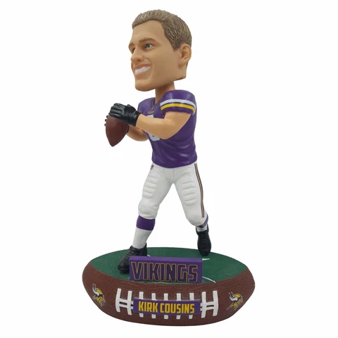 Kirk Cousins Minnesota Vikings Baller Special Edition Bobblehead NFL Cover