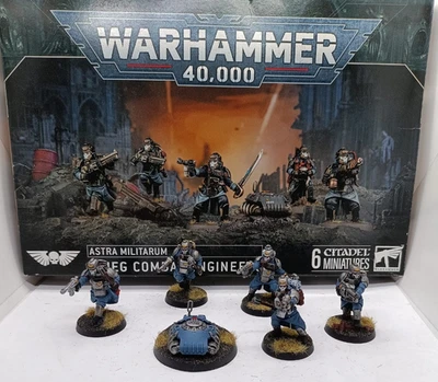 ИГРОВАЯ МАСТЕРСКАЯ Wh40K AM DEATH KORPS OF KRIEG БОЕВЫЕ ИНЖЕНЕРЫ УДИВИТЕЛЬНАЯ ПОКРАСКА! - Изображение 1 из 4