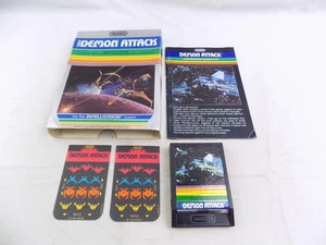 Boxed Intellivision New Demon Attack Mattel Electronics - Inc Manual - Picture 1 of 3