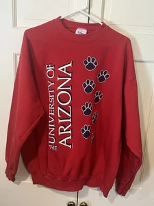 Sudadera De Colección Tultex University of Arizona Wildcats Gráfica Cuello Redondo Para Mujer XL - Imagen 1 de 6