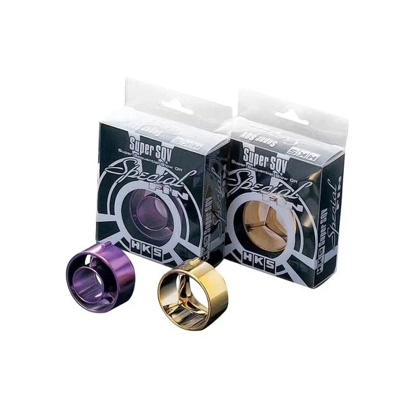 HKS Universal Blow Off Valve Fin SSQV4 Insert Round Type 1422-SA002 Gold - Image 1 of 1