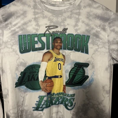 Camisa Russell Westbrook Lakers Rara Talla XL Foto 1 de 4