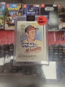 Tarjeta autografiada Brooks Robinson 2022 Topps Ginter A&G Orioles 14/06 #101 - Imagen 1 de 5