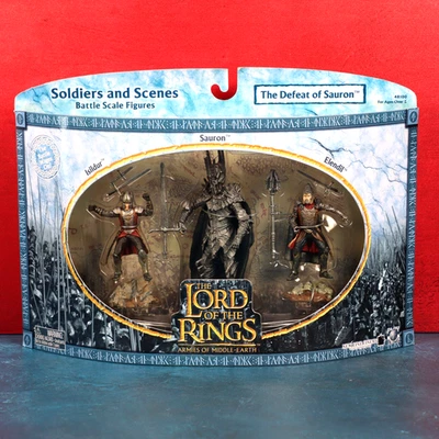 El Señor de los Anillos La Derrota de Sauron Ejércitos de la Tierra Media 2003 Nuevo Sin Abrir Foto 1 de 4