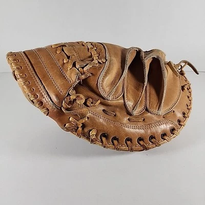 Vintage Spalding Catchers Mitt Glove TFC-100 42-7515 RHT - Softball Baseball - Image 1 of 4