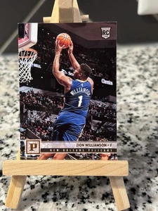 Panini Chronicles #120 2019-20 Zion Williamson radiocontrol novato bronce paralelo - Imagen 1 de 3