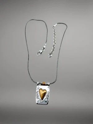 Colar Brighton Remember Your Heart duplo tom reversível 18" - Imagem 1 de 4