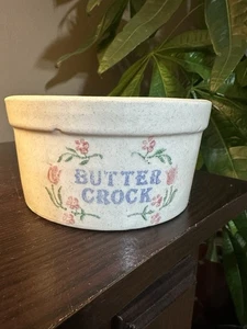 Crock Shop Inc. Butter Crock Santa Ana California No Lid - Picture 1 of 7