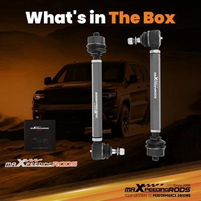 Varillas de amarre forjadas para Chevy/GMC 2500HD 2001-2010 Silverado/Sierra 3500HD Foto 1 de 4