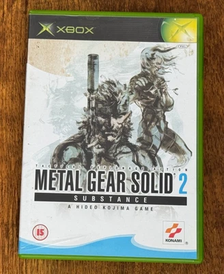 Metal Gear Solid 2: Substance - Microsoft Xbox - Complete with Manual - Image 1 of 4