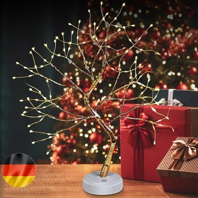 LED Lichterbaum Deko Lampen Leuchtzweige Baum Licht Baumbeleuchtung Warmweißes - Bild 1 von 4