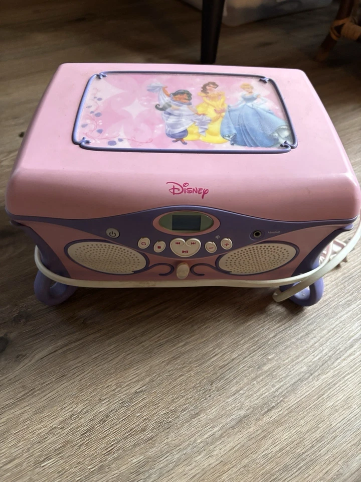 Disney Princess Cd Jukebox Player And Jewelry Box 2004 Turns On!PERFECT CONDITIO - Image 1 of 1