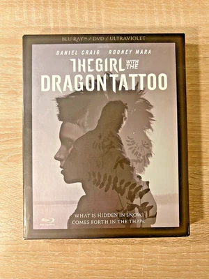 The Girl With the Dragon Tattoo Blu-ray DVD 2012 3-Disc Set Daniel Craig Movie - Image 1 of 4