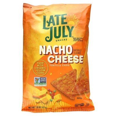 Tortilla Chips, Nacho Cheese, 7.8 oz (221 g) - Image 1 of 2
