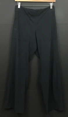 Pantalones de pierna ancha Athleta Chelsea negros bolsillos ligeros talla 4 pequeños Foto 1 de 4