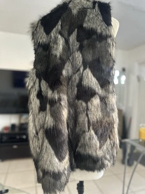 Faux Fur  Vest Size XS - Image 1 of 4
