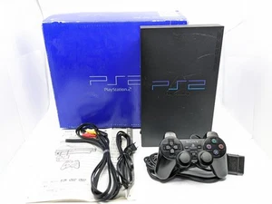 Sony PS2 PlayStation 2 SCPH-15000 Negro NTSC-J Japón En Caja Probado con Cont... - Imagen 1 de 16