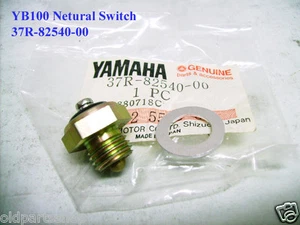 Yamaha YJ1 YJ2 YG5 YL2 L5T YB100 Neutral Switch NOS YJ1K YL2CM 37R-82540-00 - Picture 1 of 1