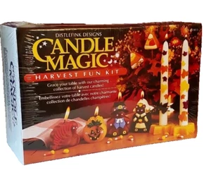 NEW CANDLE MAGIC Harvest Fun Kit Candle Kit by Distlefink Designs VTG - Picture 1 of 6