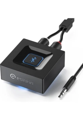 esinkin Wireless Audio Receiver for Music Streaming Sound System Works New - Image 1 of 4