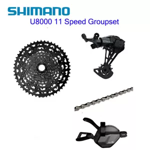 Shimano Cues U8000 11S Gruppo 4pz Cassetta 50T Deragliatore Cambio Destro Catena - Foto 1 di 3