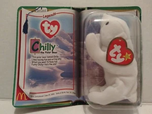 TY McDonalds Teenie Beanie Babies 2000 - Legends - Chilly der Eisbär - Bild 1 von 3