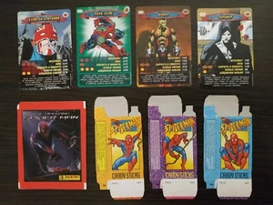 Involucri per gomme da masticare. Inserti vintage 8 pz. Carte. Spiderman. - Foto 1 di 24