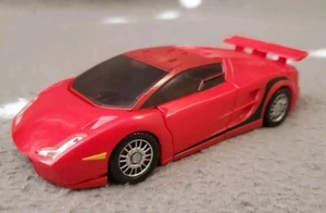 Transformers CHUG SIDESWIPE Classics Universe Deluxe Red Lamborghini Incomplete - Picture 1 of 12