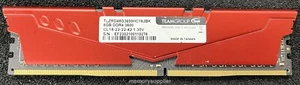 TLZRD48G3600HC18JBK Team Group 8GB PC4-28800 DDR4-3600MHz non-ECC DIMM - Picture 1 of 2