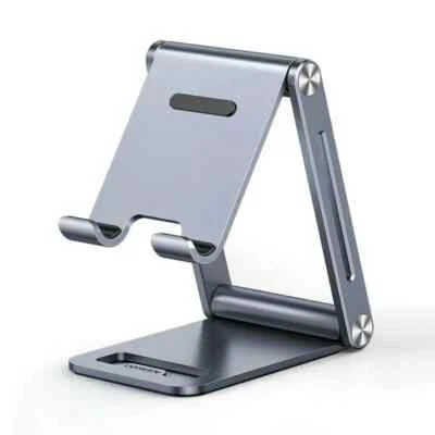 Ugreen metal aluminum foldable phone holder tablet gray (MPN: 80708) - Image 1 of 4