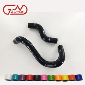 Fit 1974-1978 Datsun 280Z 2.8L 260Z 2.6L S130 Silicone Radiator Hoses Kit Black - Picture 1 of 12