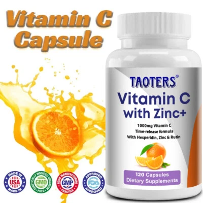 1000 Mg Vitamin C Extended-release Formula with Hesperidin, Zinc and Rutin - Image 1 of 4