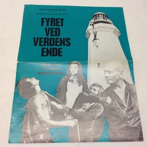 The Light at the Edge of the World Kirk Douglas 1971 Danish Movie Press Release - Picture 1 of 2