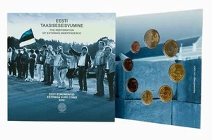 Set monete ufficiale Estonia 2016 anno 1 centesimo - 2 euro FDC - Foto 1 di 3