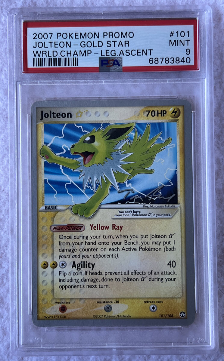 Jolteon Pokémon TCG EX Power Keepers Individual Collectible Jolteon Pokémon TCG EX Power Keepers Individual Collectible