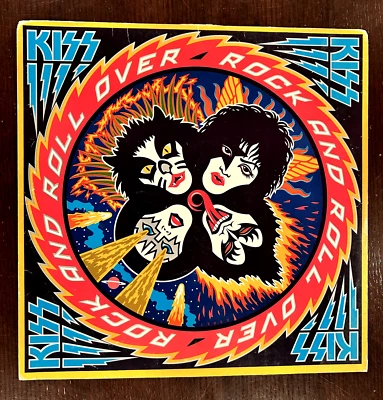 KISS Rock And Roll Over Vinyl Record LP '83-85'  PolyGram Pressing with Sticker - Image 1 of 4