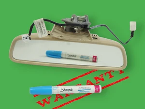 08-2014 mercedes w204 c280 c300 c250 interior upper rear view mirror beige oem - Picture 1 of 12