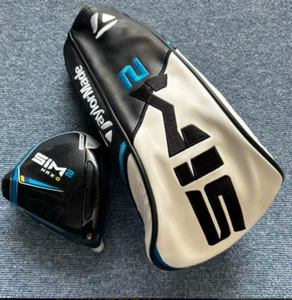 TaylorMade driver SIM2 MAX D 9. deg 1W Driver head with Head Cover Used Good - Picture 1 of 10