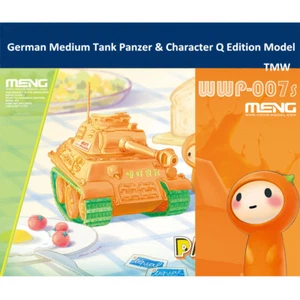 Meng WWP-007s German Medium Tank Panzer & Character Q Edition Assembly Model Kit - Picture 1 of 2