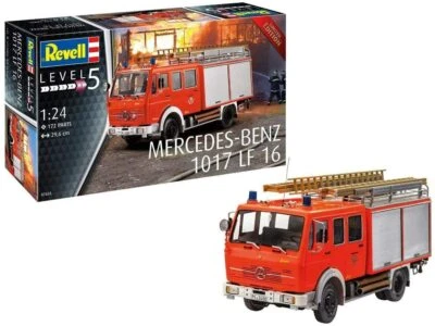 Revell 07655 Mercedes Camion Dei Pompieri Kit Modello Edizione Limitata 1/24 - Immagine 1 di 3