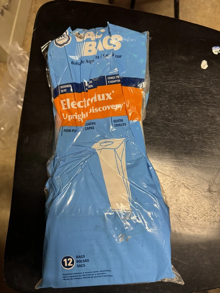18 Airplus 4 Ply U Electrolux Commercial Vacuum bags Model Upright Discovery - Image 1 of 1