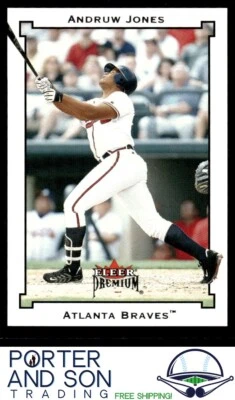 Andruw Jones 2002 Fleer Premium #145 Atlanta Braves - Image 1 of 2