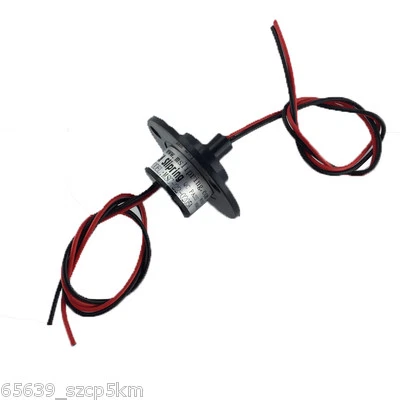 Anillo colector turbina eólica 2 cables 5A OD22mm 500RPM Foto 1 de 3